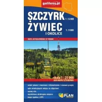 Mapa sztabowa - Szczyrk, �ywiec i okolice 1:25 000