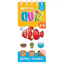 Magiczny quiz z rybk. Dotknij i sprawd! 4-5 lat