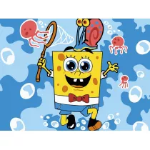 Twoje Hobby Malowanie po numerach - SpongeBob 40x50cm