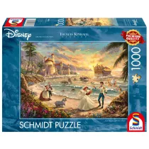 Puzzle 1000 el. PQ T. Kinkade Ma�a Syrenka �wi�to mi�o�ci Disney 112731 Schmidt