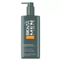 Biovax Men Strong Hair & Scalp Detox Szampon 2w1 do wosw i brody 200 ml