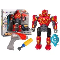 Robot do skr�cania �wiat�a d�wi�k czerwony LeanToys