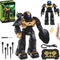 Robot na radio sterowany gestem strzela