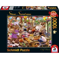 Puzzle 1000 el. Zwierzaki w kuchni Schmidt