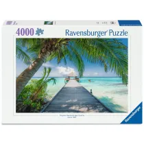 Puzzle 4000 Dream Beach in the Maldives Ravensburger