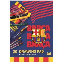 Astra Blok rysunkowy FC Barcelona A4/20 ark