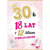 Armin Style KARNET URODZINY 30 B6 Z KOP AS GM-979 FOL