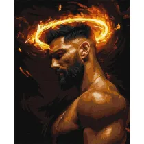 Ideyka Malowanie po numerach - Profil mskoci 40x50cm