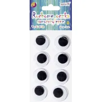 Aliga Ruchome oczka samoprzylepne 24mm 8 szt