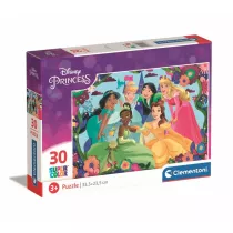 Puzzle 30 el. Super Kolor Disney Princess Clementoni