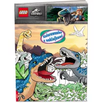 Lego Jurassic World. Kolorowanka z naklejkami