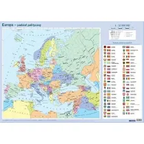 Polska. Mapa fizyczna w tubie