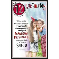 AbCard Kartka okoliczno�ciowa Urodziny 12 U98