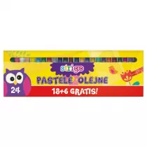 Strigo Pastele olejne 24 szt.