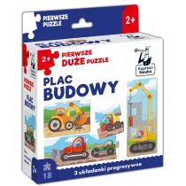 Pierwsze du�e Puzzle Plac budowy Kapitan Nauka Edgard