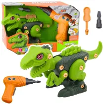 Dinozaur do skr�cania zielony LeanToys