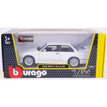 1988 BMW 3 Series M3 white 1:24 BBURAGO