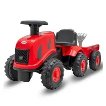 Je�dzide�ko traktor z przyczep� Benny czerwony Baby Mix