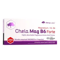 Olimp Labs Chela-Mag B6 Forte suplement diety 60 kaps.
