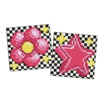 Diamentowa mozaika na magnes - LOL Kwiat 9x9cm Ideyka