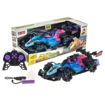 Auto sportowe na radio neonowe 35,5x17x13,5cm Adar