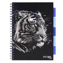 Koozeszyt Strigo A4 Project Book Tygrys czarny w lini