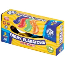 Astra Farby plakatowe 8 x 20 ml