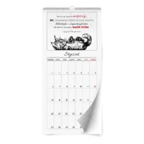 Kalpol.bis Kalendarz cienny 2026 notatnikowy