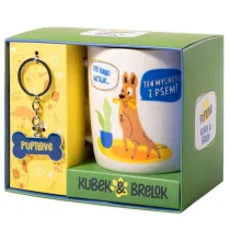 Be-Happy Gifts Prezent dla psiarzy Pupilove kubek i brelok