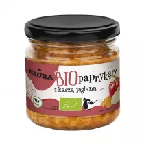 Naura Paprykarz z kasz jaglan wegaski 190 g Bio