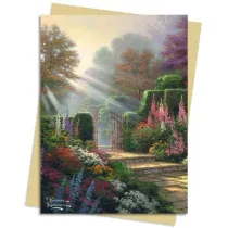 Karnet B6 Ogr�d Thomas Kinkade