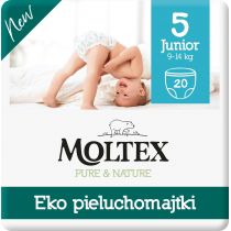 Moltex Ekologiczne pieluchomajtki 5 Pants Junior 9-14kg 20 szt.