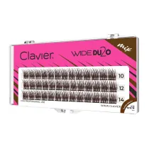 Clavier Wide Du2o k�pki rz�s skr�t C o obj�to�ci 10D 10-12-14mm Brown