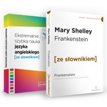 Pakiet [ze słownikiem]: Frankenstein. Poziom B2/C1, Ekstremalnie szybka nauka języka angielskiego