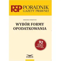 Wyb�r formy opodatkowania