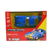 Bburago Model 1:24 Ferrari Racing 250 GTO niebieski