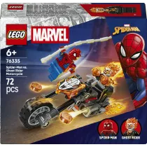 LEGO Super Heroes Spider-Man kontra Ghost Rider na motocyklu 76335