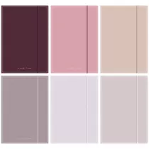Interdruk Nude Teczka z gumk A4+ Mat Nude