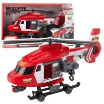 Helikopter ratunkowy akcesoria �wiat�o d�wi�k 1:16 LeanToys