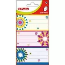Herlitz Naklejki szkolne Kwiaty Kolorowe
