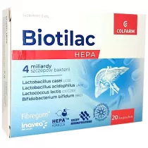 Colfarm Biotilac Hepa Suplement diety 20 kaps.