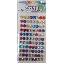 Brewis D�ety samoprzylepne kolorowe 8 mm 88 szt.