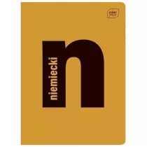 Interdruk Zeszyt A5 Niemiecki kratka 60 kartek 10 szt.