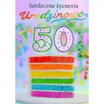 Trend Kartka okoliczno�ciowa Urodziny 50 TS43