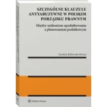 Szczeg�lne klauzule antyabuzywne w polskim porz�dku prawnym
