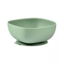Beaba Silikonowa miseczka z przyssawk sage green 240 ml