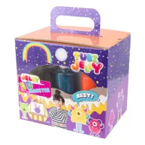 Tubi Jelly 6 kol. + akwarium - Potworki TUBAN