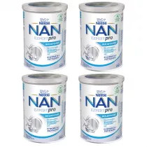 Nestle Nan Expert Pro Bezlaktozowy Mleko pocztkowe dla niemowlt od urodzenia Zestaw 4 x 400 g
