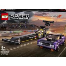 Speed Champions Mopar Dodge SRT Top Fuel Dragster Building popular Toy-bzu