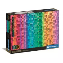 Puzzle 1000 el. Compact Colorboom Pixel Clementoni